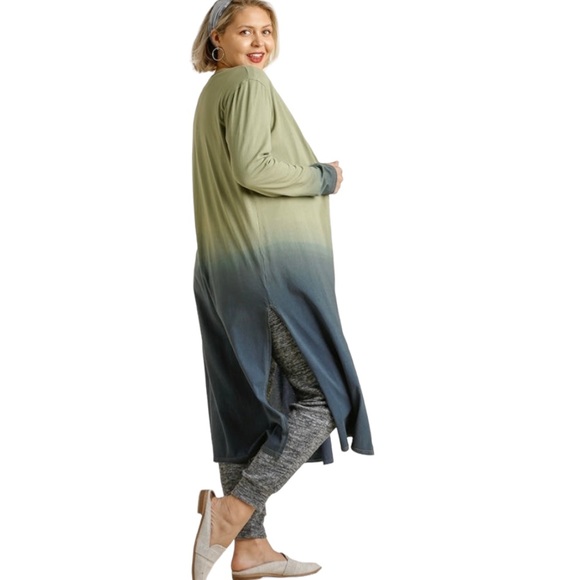 NWT Ombré Open Front Kimono Cardigan with tags size 1x - Picture 4 of 6